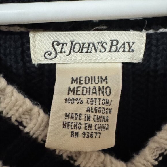 Vintage St. John’s Bay Sweater (Y2K / Coastal Style) - Picture 5 of 5